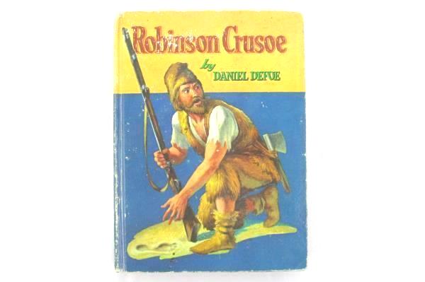 Robinson Crusoe By Daniel Defoe 1955 Whitman Publishing