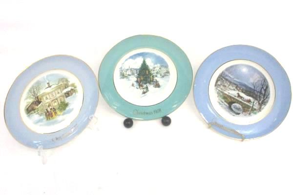 Lot of 6 Avon Christmas Plates By Enoch Wedgwood 1977 - 1982 w/ Boxes