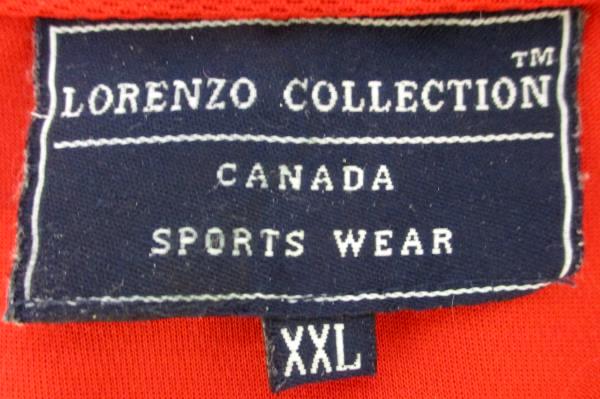 Lorenzo Collection Canada Sports Wear Adult Size XXL