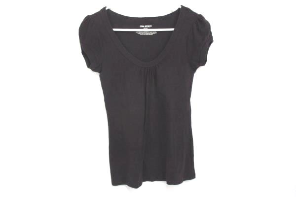 Lot of 2 Maurices Sheer Ruffle Button Front Top Zena Sport Scoop Neck Womens Med