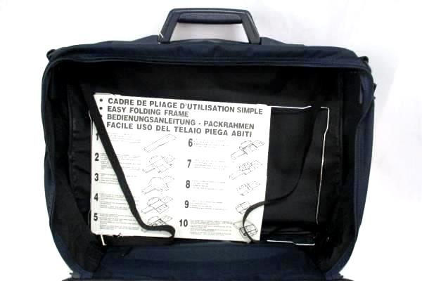 Navy Luggage Blue Delsey 16" Underseat Soft-Side Suitcase