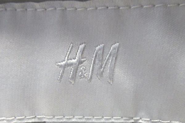 Girl's Grey White Inside Lining Dress Single Button Jacket By H&M Size 8