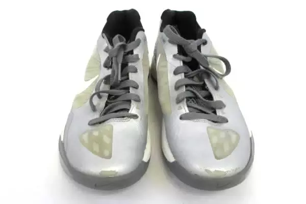 Women's Sz 8 Nike Zoom Volley Hyperspike Volleyball Shoes 585763010 White Silver