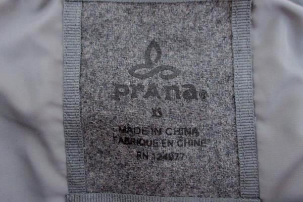 Prana Sherpa Hooded Vest Gray Women's Size XS