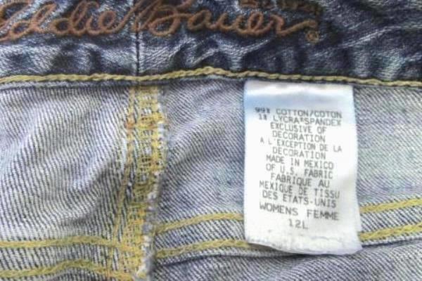 Jeans By Eddie Bauer Blue Women's Size 12L