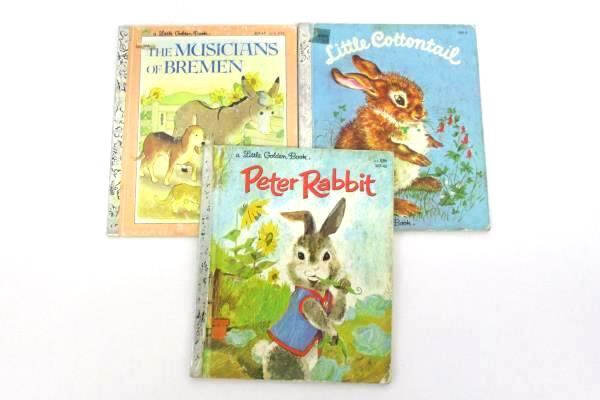 Lot of 8 Little Golden Books Dated 1960-1990