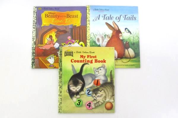 Lot of 8 Little Golden Books Dated 1960-1990