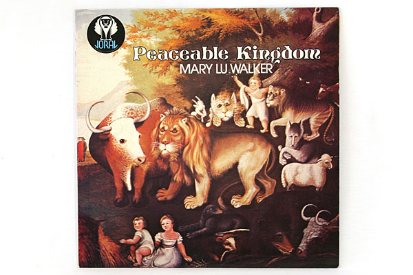 PEACEABLE KINGDOM Mary Lu Walker Album and Cover 1978