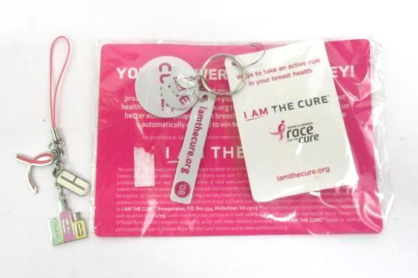 10 Race For The Cure Breast Cancer Pins Portland OR '98-'07 Clinique Zipper Pull