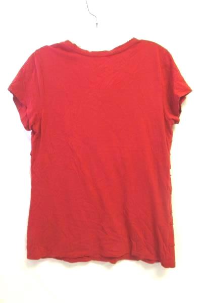 Women's Red Top By Merona Size L/G 60 % Cotton