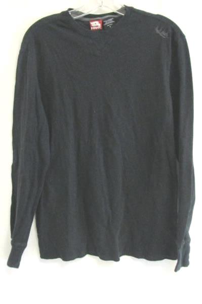 Long Sleeve Shirt Tony Hawk Black 85% Cotton 15% Polyester Men's Size S