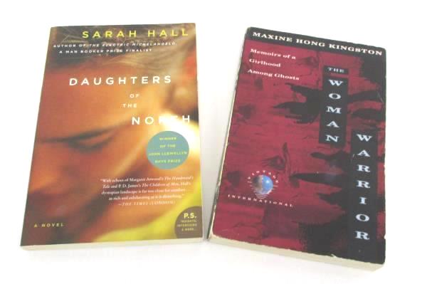 Lot of 2 Culture Women Empowerment Novels Books Maxine Hong Kingston Sarah Hall