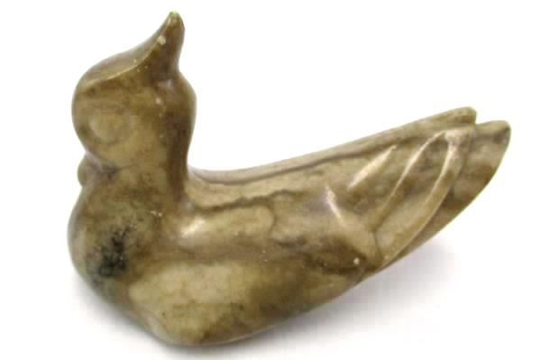 Scandinavia Gift Center of Westport Carved Stone Bird Paperweight Figurine