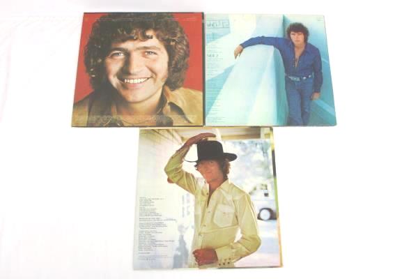 Lot of 3 Mac Davis Records - Self Titled + Song Painter + Stop & Smell The Roses
