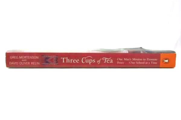 GREG MORTENSON Three Cups of Tea Paperback 2006