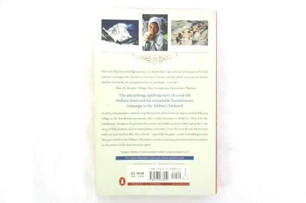 GREG MORTENSON Three Cups of Tea Paperback 2006