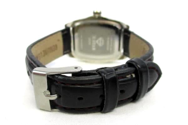 Women's Wrist Watch Ice Star 1829L Black Genuine Leather Red Maroon Face