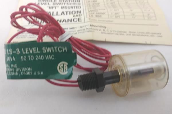 Gems Sensors Single Station Level Switch 42295 LS-3 Polysulfone