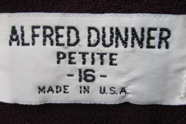 Women's Deep-Purple Pants and Dress Jacket Combo By Alfred Dunner Size P16 & P14