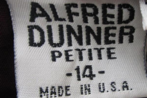 Women's Deep-Purple Pants and Dress Jacket Combo By Alfred Dunner Size P16 & P14
