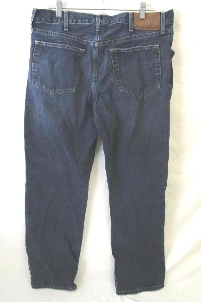 Men's Pair Of Dark Blue Bluejeans By Eddie Bauer Size 36X32