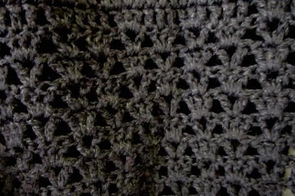 Women's Black Crocheted Sweater By Eddie Bauer Size M 55% Linen