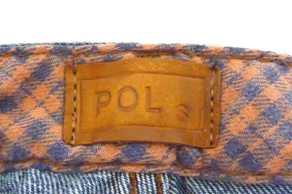 POL Women's Med Wash Denim Distressed Jeans Size S