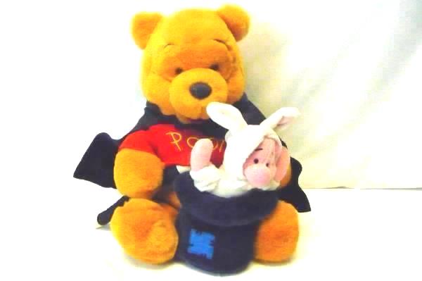 Walt Disney Winnie The Pooh Magician With Piglet Stuffed Animal