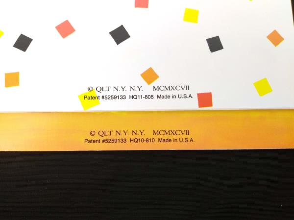 Set of 2 Pop Up Greeting Cards Vintage Photo Frame 1997 QLT
