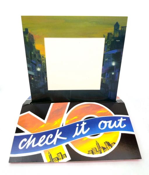Set of 2 Pop Up Greeting Cards Vintage Photo Frame 1997 QLT