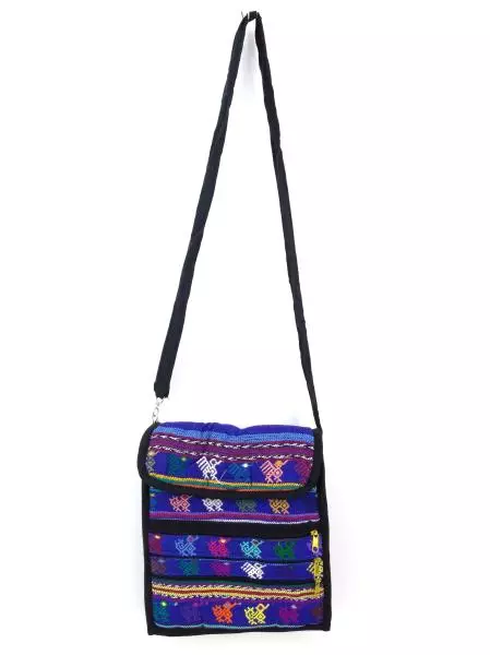 5 Piece Wholesale Lot Guatemalan Hand Woven Travel Mochila Crossbody Bags New
