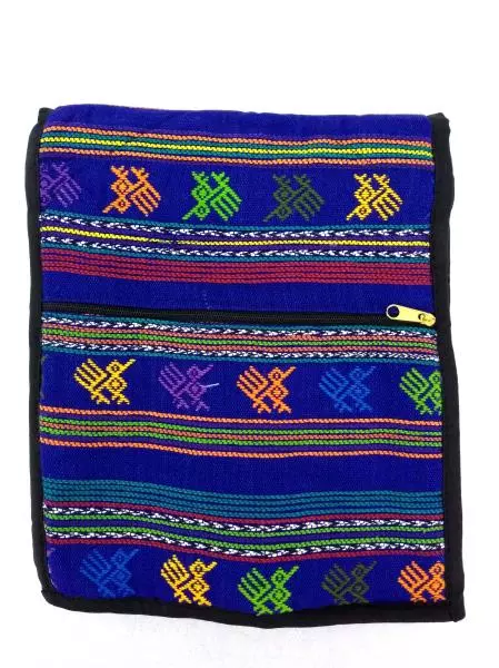 Medium 5pc Lot Tribal Guatemalan Hand Woven Mochila Crossbody Bags New