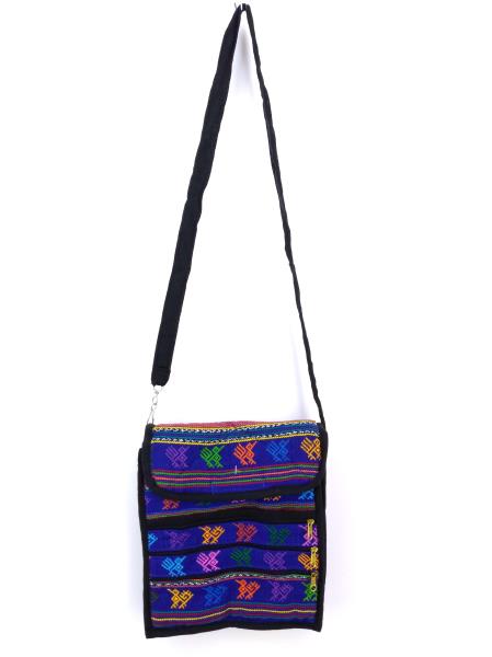 Medium 5pc Lot Tribal Guatemalan Hand Woven Mochila Crossbody Bags New