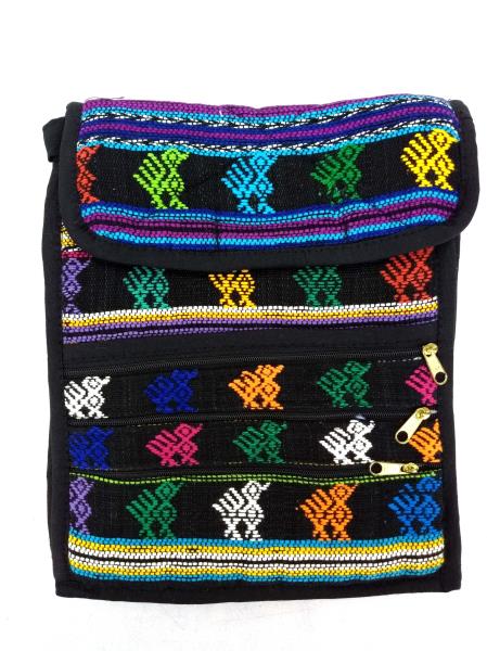 NEW Lot of 5 Medium Guatemalan Hand Woven Mochila Crossbody Bags Wholesale