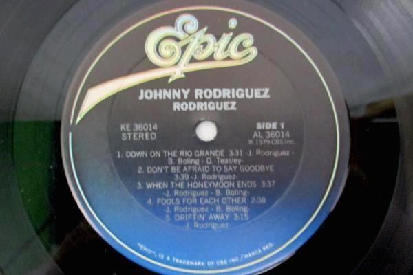 Johnny Rodriguez "Rodriguez" 1979 12" Vinyl 33 RPM LP Records Country AL 36014