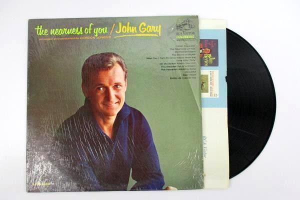 John Gary The Nearness Of You 1965 12 Inch Vinyl 33 RPM LP Record Jazz Music