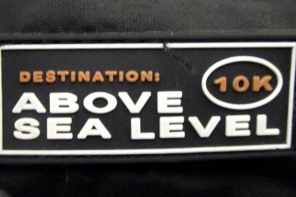 Coat 10K Above Sea Level Black 100% Polyester Men's Size L