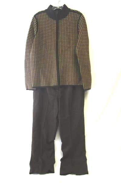 2 Piece Multi-colored Set Of Pants And Sweater By Pendleton Women's Size L(14)