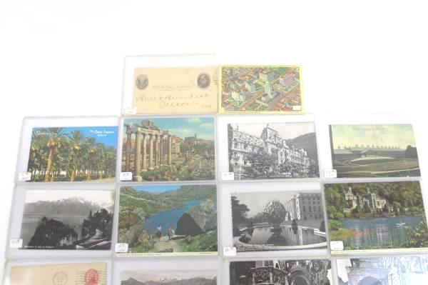 Lot of 18 Vintage Postcards - US, Italy, Ireland, Switzerland, Portugal