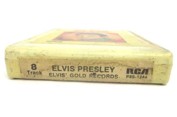 Elvis Presley - Elvis' Gold Records Vintage 8-Track Tape w/ Case