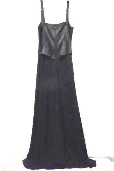 CACHE Girl's Junior's Formal Prom Evening Gown Black Sleeveless Size P