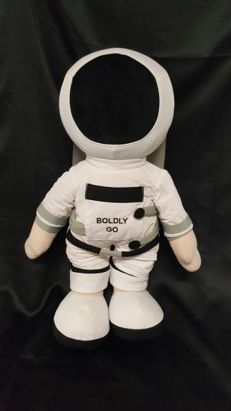 AXON ASTRONAUT LIGHT UP PLUSH DOLL Electronics Mascot BOLDLY GO 25" Man