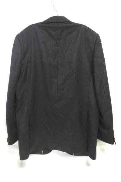 Men's Black Long Sleeve Suit Jacket Dry Clean Only By Alfani Size 44L