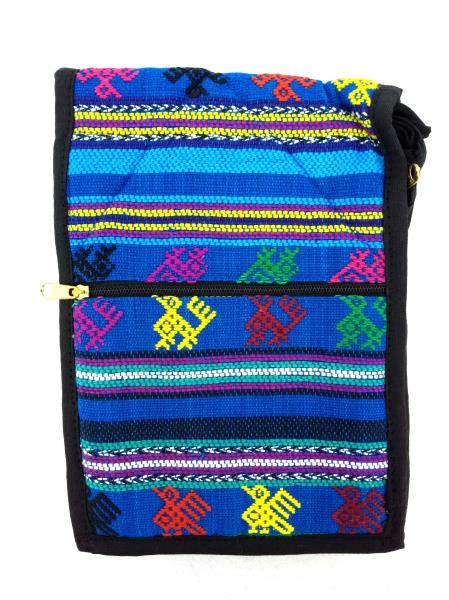 NEW 90s Guatemalan Hand Woven Boho Mochila Crossbody Bag Small #A