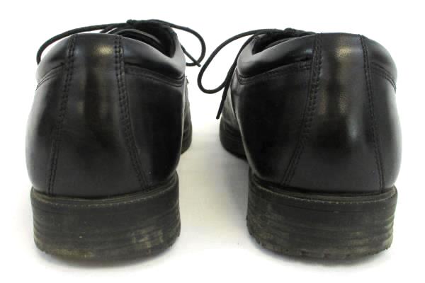 Rockport Men's Oxfords Black Leather Adiprene Waterproof Slip Resistant Size 9
