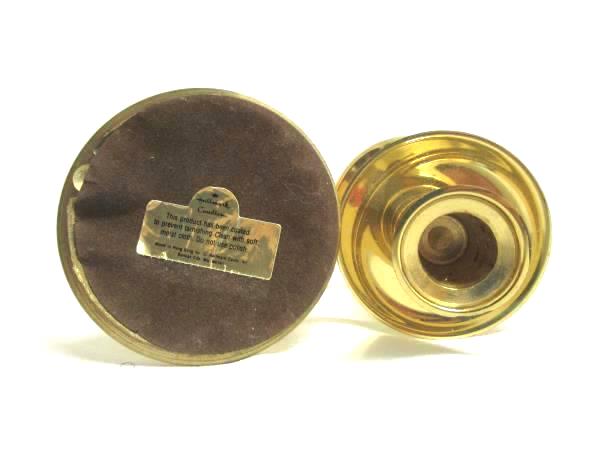Brass Candle Holders Set of 2 By Hallmark 6 1/4" tall