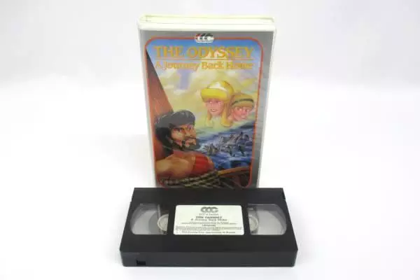 Lot of 2 VHS Movies Francis Xavier The Samurai's Lost Treasure The Odyssey