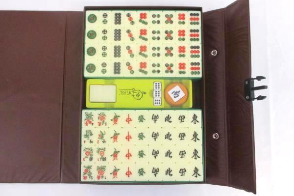 Mahjong Tile Game Set No 167 With Case 4 Players Skills Strategy Calculation