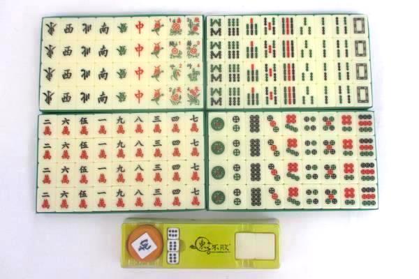 Mahjong Tile Game Set No 167 With Case 4 Players Skills Strategy Calculation
