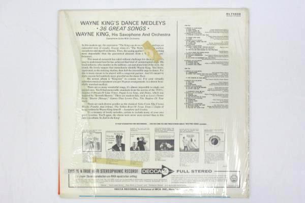 Wayne King's Dance Medleys 36 Greatest Songs Jazz 12 Inch 33 RPM Record Music